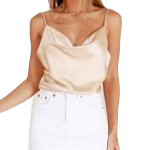 L’AGENCE Kay Cowl Neck Tank Top - Picture 5 of 14